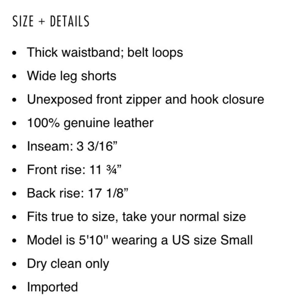 Alice + Olivia Dale snakeskin leather shorts - Picture 4 of 5